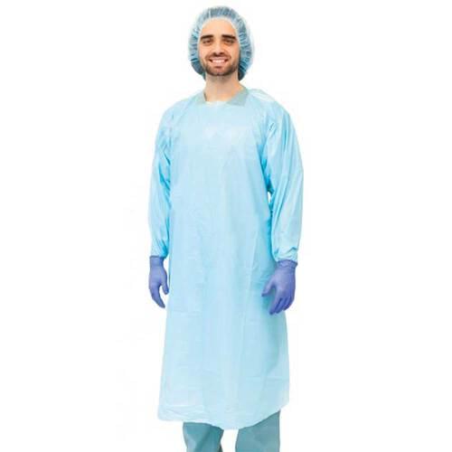 CPE Blue Overhead Protection Isolation Gowns