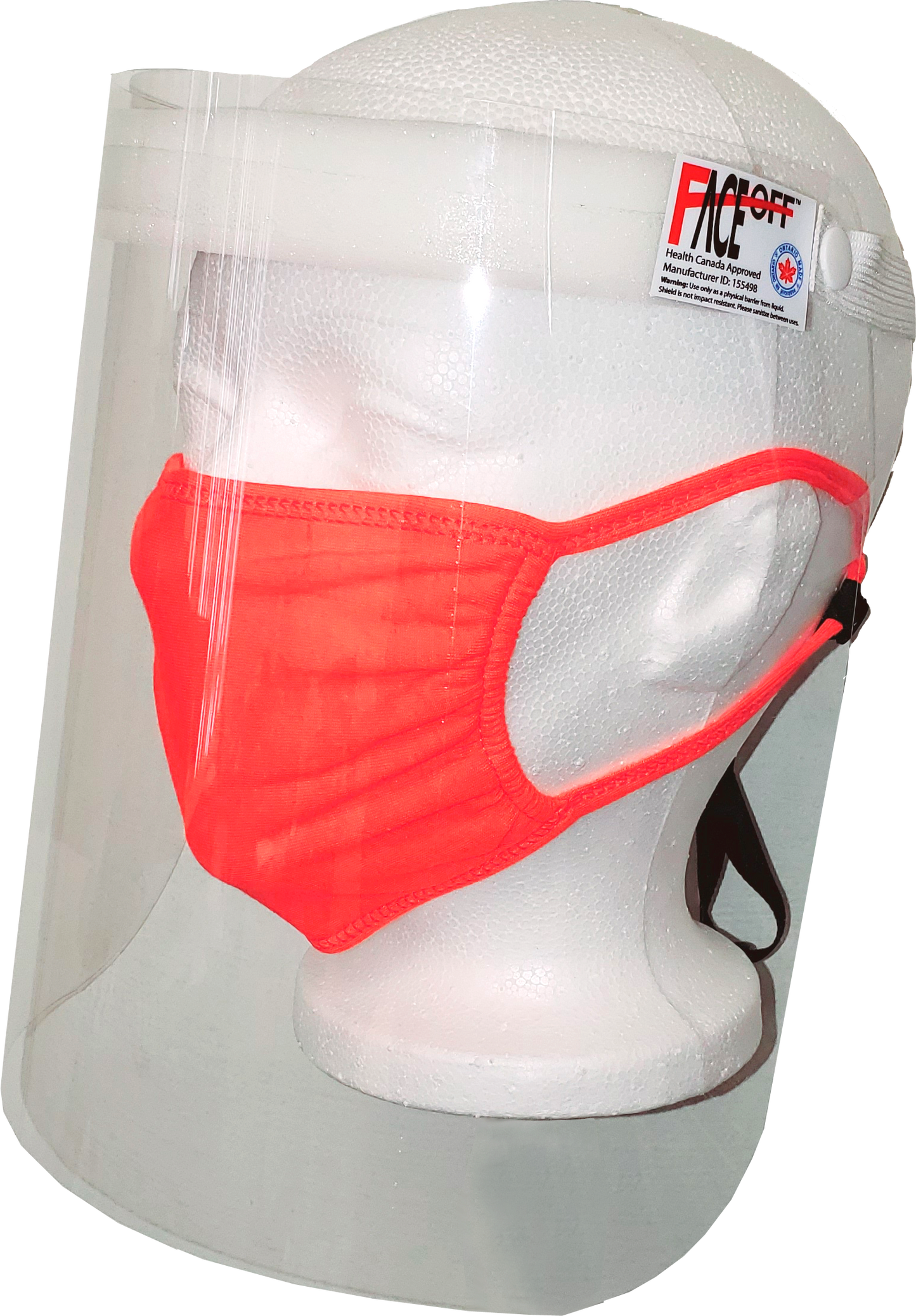 Non-Removeable Face Shield - Level 1 - Made in Canada