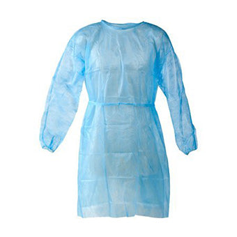 Primed AAMI Level 2 Overhead Isolation Gowns-PP+PE - 10/Pack