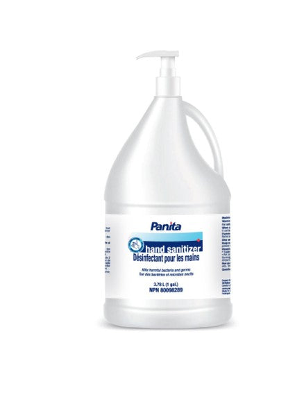 Panita Hand Sanitizer 73% - 2 x 3.78L / case with pumps